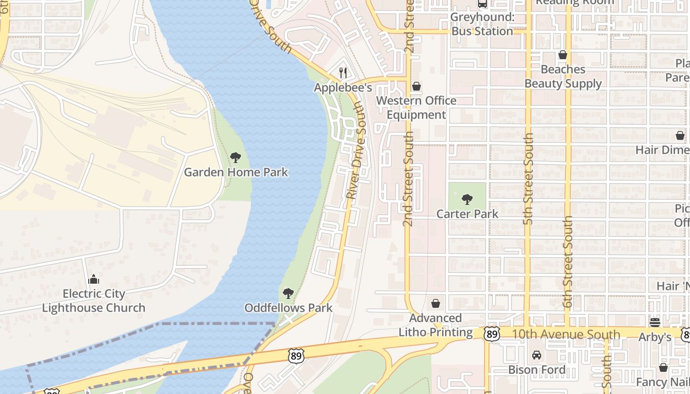 map
